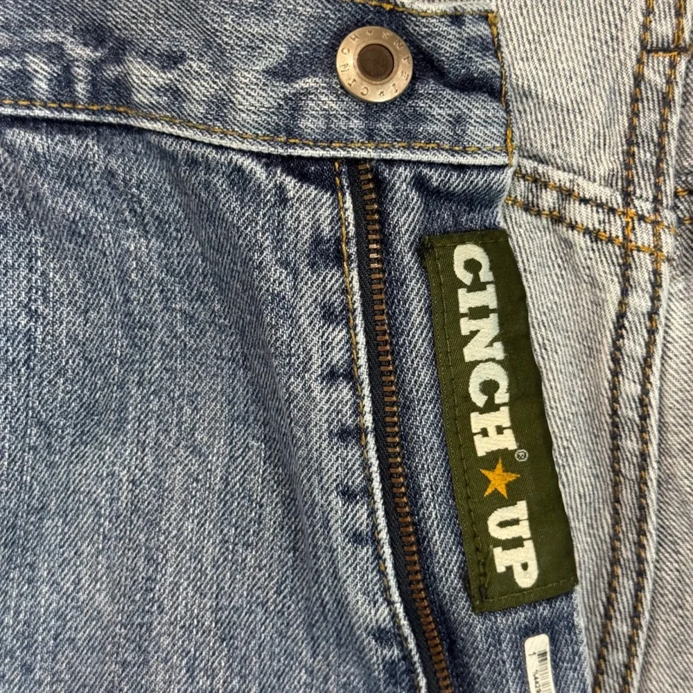 Cinch Jeans Mens 38x31 Blue Green Label Relaxed Fit Straight Leg Denim Western